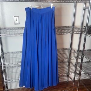 Blue Women's Long flowy Skirt
